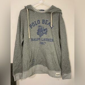 Polo By Ralph Lauren Bear Hoodie Mens Size L